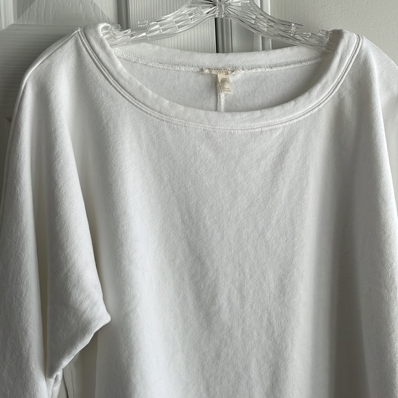 Eileen Fisher white sweatshirt - Picture 3 of 8